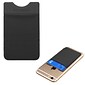 Insten 3M Adhesive Card Pouch Sticker Credit Card Holder Sleeve Cover Universal Mobile Phone, Black
