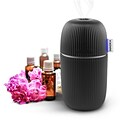 INNOKA Ultrasonic Aroma Fragrance Essential Oil Diffuser, 110ml Portable USB Cool Mist Humidifier, Black