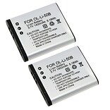 Insten® 238944 2-Piece DV Battery Bundle For Olympus Li-50B/1010/1020/1030