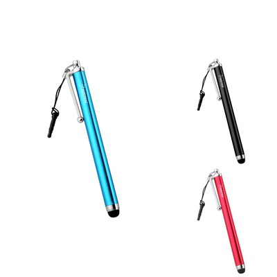 Insten 3 Piece Universal Stylus Bundle (Blue/Black/Red) For Smartphone