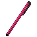 Insten® Universal Stylus With Clip For iPhone, iPad, Red