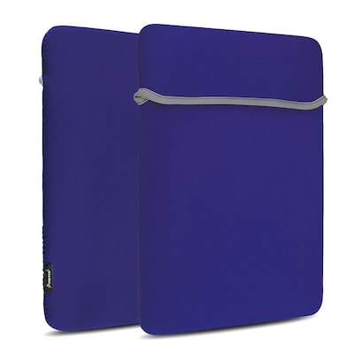 Insten® Leather Laptop Sleeve For 13 Apple MacBook Pro, Purple