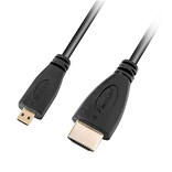 Insten TOTHHDMH10F4 10 High-Speed Micro 1.4 HDMI to HDMI Cable, Black