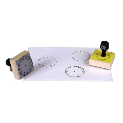 Time, Center Enterprises 3-Clock Stamp Set