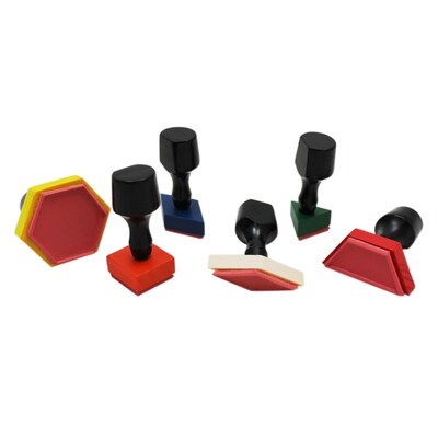 Pattern Blocks, Center Enterprises Pattern Block Stamps