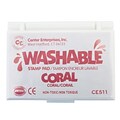 Washable Stamp Pads, Center Enterprises Coral