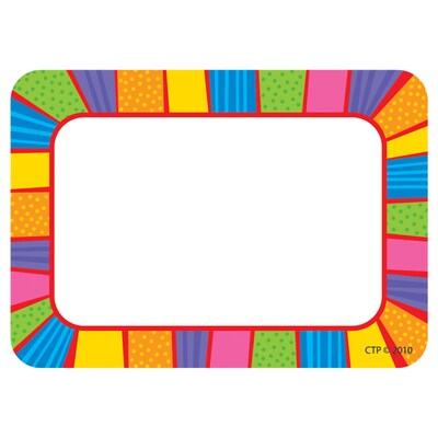 Creative Teaching Press™ Name Tags, Playful Patterns