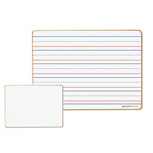 Dowling Magnets Magnetic Dry-Erase Lined/Blank Board, 6 Boards/Pack (DO-72500025)