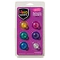 Dowling Magnets 0.8"H x 1.3"D Big Push Pin Magnets, Assorted Colors (DO-735019)