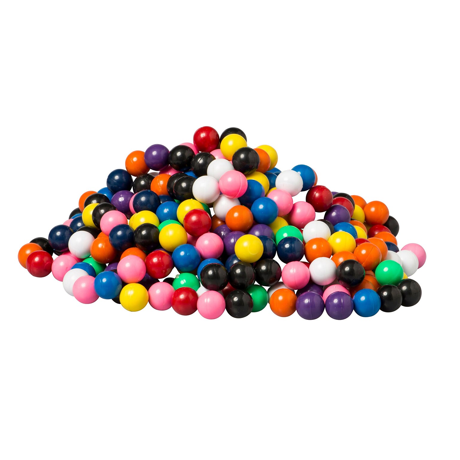 Dowling Magnets Solid Magnet Marbles, Assorted Colors, 400/Box (DO-736710)