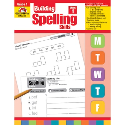 Evan-Moor® Building Spelling Skills, Grade 1
