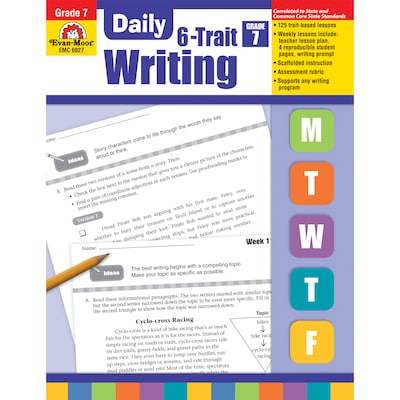 Evan-Moor® Daily 6-Trait Writing, Grade 7