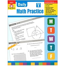 Evan-Moor® Daily Math Practice, Grade 6+