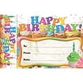 Edupress Happy Birthday Bookmark Awards: Cupcakes, 30/Pack (EP-3024)