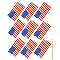 Eureka U.S. Flags Giant Stickers, 36 ct. (EU-650110)