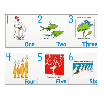 Eureka Dr. Seuss 18 x 12 Numbers 1-20 Bulletin Board Set  (EU-847641)