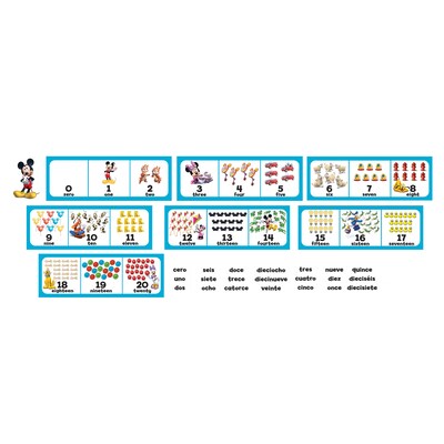 Eureka Mickey Mouse Clubhouse Number Set, 32 /set (EU847643)