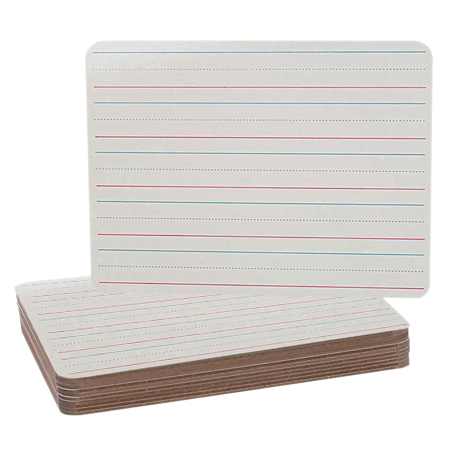 Flipside Ruled Double-Sided Dry-Erase Whiteboard, 9 x 12 (FLP10134)