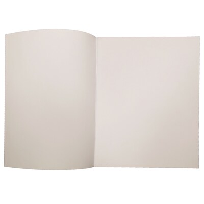 Flipside Journal, 8.5 x 11, White, Blank, 28 Pages, 24/Set (FLPBK524)