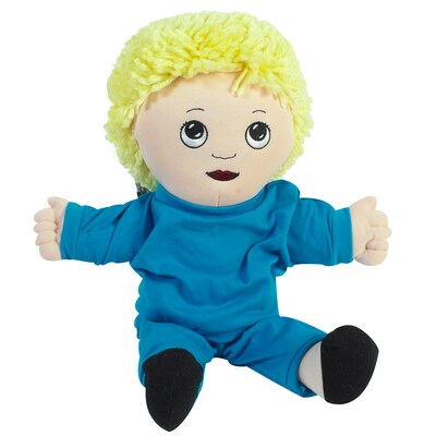 Childrens Factory® Caucasian Boy In Sweat Suit Soft Ethnic Doll,14 (FPH728)