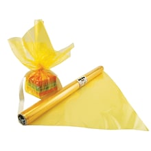 Hygloss Cello-Wrap™ Art Roll, 20 x 12.5, Yellow (HYG71508)