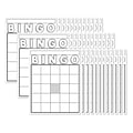 Blank Bingo Cards, White