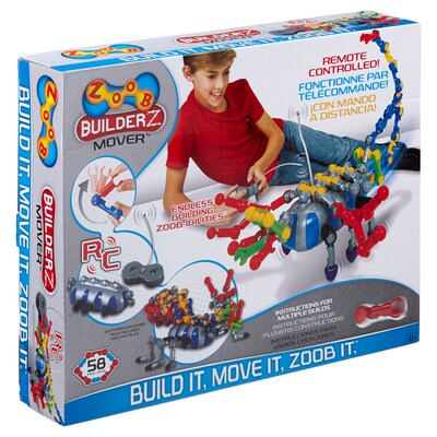Infinitoy® ZOOB® Mover Power Building Set