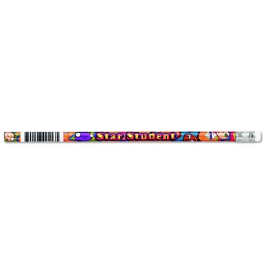 J.R. Moon Star Student Motivational Pencil, Pack of 144 (JRM2113G)