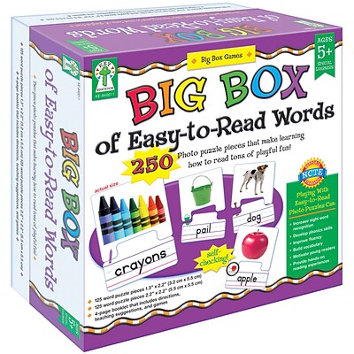 Carson-Dellosa Big Box of Easy-to-Read Words