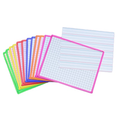 Kleenslate 9164 Dry Erase Board KleenSleeves, 12/Pack