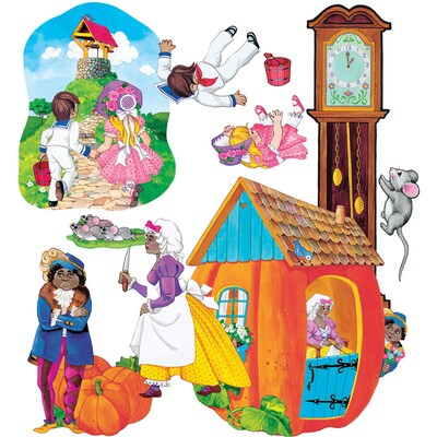Little Folk Visuals® Flannel Board Set, Nursery Rhymes 1 (LFV22001)