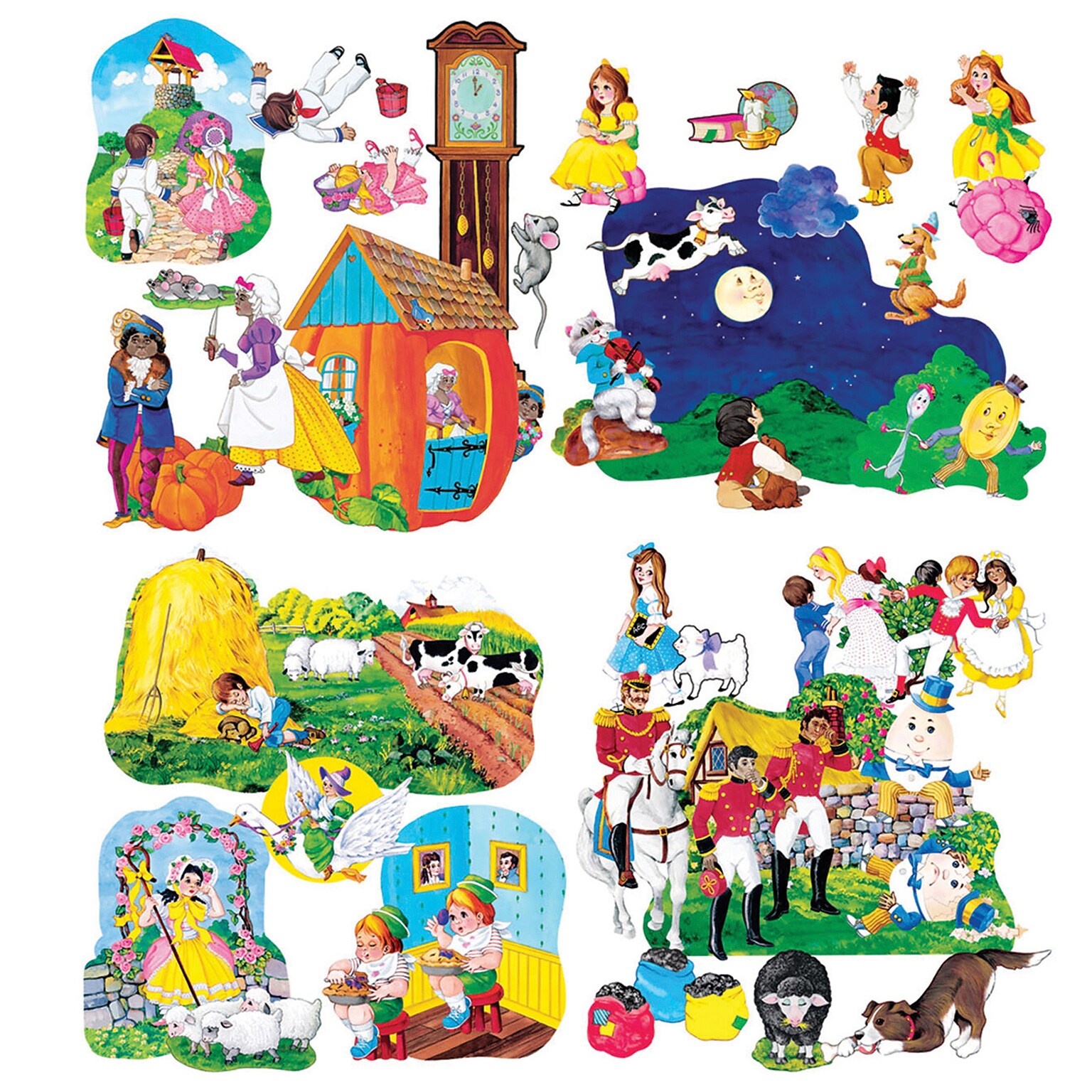 Nursery Rhymes Complete Flannelboard Set