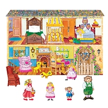 Goldilocks and the Three Bears Flannelboard Set Pre-Cut