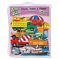 Trucks, Trains & Planes Flannelboard Add-On Set Pre-Cut