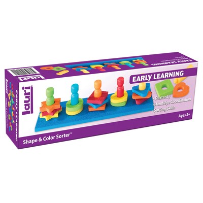 Lauri® Toys Shape & Color Sorter