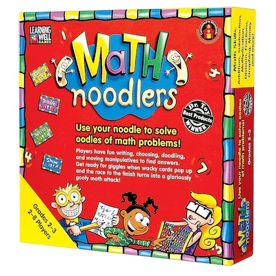 Edupress Math Noodlers Games, Grade 2-3