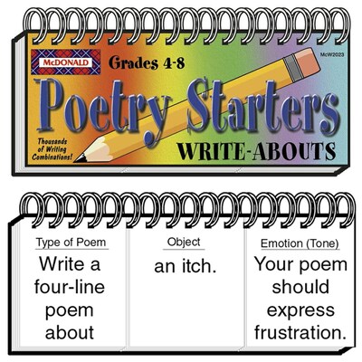 McDonald Write-Abouts, Poetry Starters