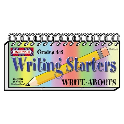 McDonald Write-Abouts, Writing Starters