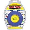 Miller Studio Cling Thing Self-Sticking Display Strip Mounting Tape, 5.75W x 7.5L, Blue, 1 Each (MIL3289)