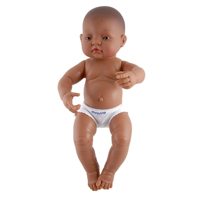 Miniland Educational 15 3/4 Anatomically Correct Newborn Doll, Hispanic Boy