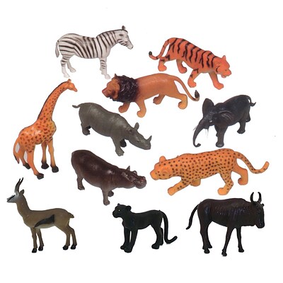 Get Ready Kids® Zoo Animals Playset, 6, 11/Set
