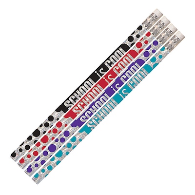 Musgrave School is Cool Motivational Pencils, Pack of 12 (MUS2276G)