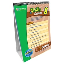 New Path Learning® Math Curriculum Mastery® Flip Chart Set, Math, Grades 8