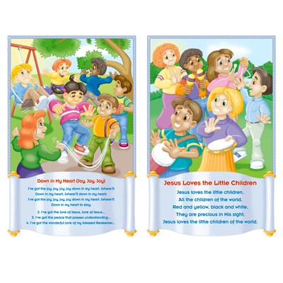 North Star Bulletin Board Sets, Children's Bible Songs