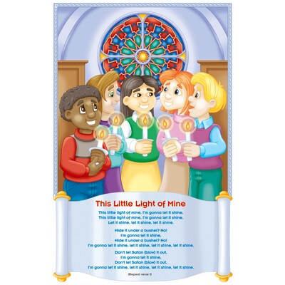 North Star Bulletin Board Sets, Children's Bible Songs