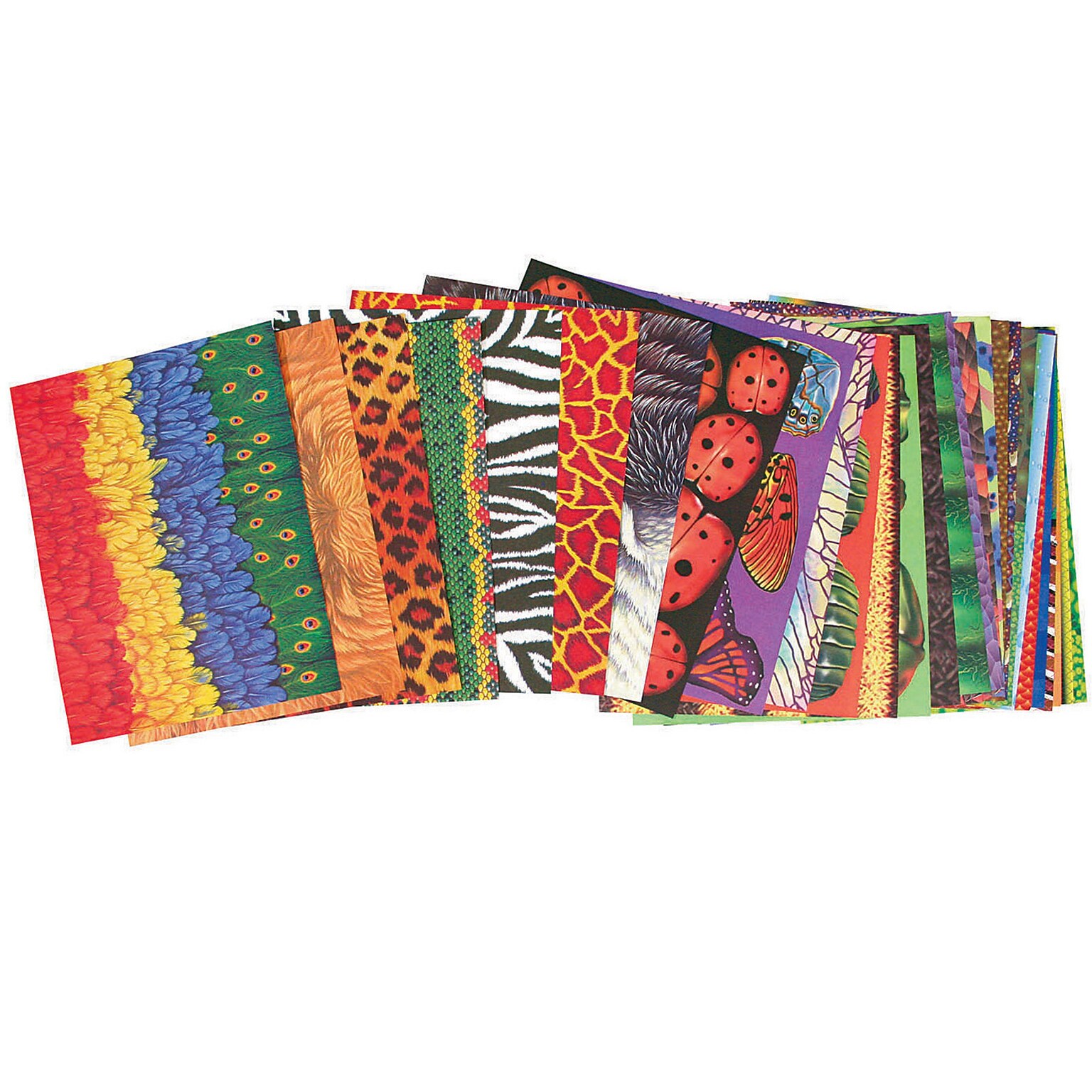 Roylco Creatures and Animals Craft Paper, 8.5 x 11, Assorted Colors, 96 Sheets/Pack (R-15198)
