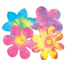 Roylco Color Diffusing Paper Flowers, 9-Inch, 80 Sheets (R-2440)