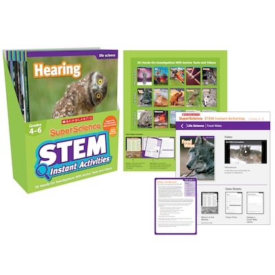 Scholastic SuperScience STEM Sets, Grade 3 (SC-809901)