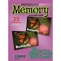 Stages Learning Materials® Insects and Bugs Photographic Memory Matching Card Game, Grades PreK - 3