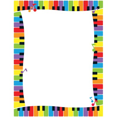 Trend Terrific Papers, Colorful Keyboard